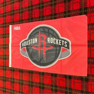 Brand new Houston Rockets banner flag